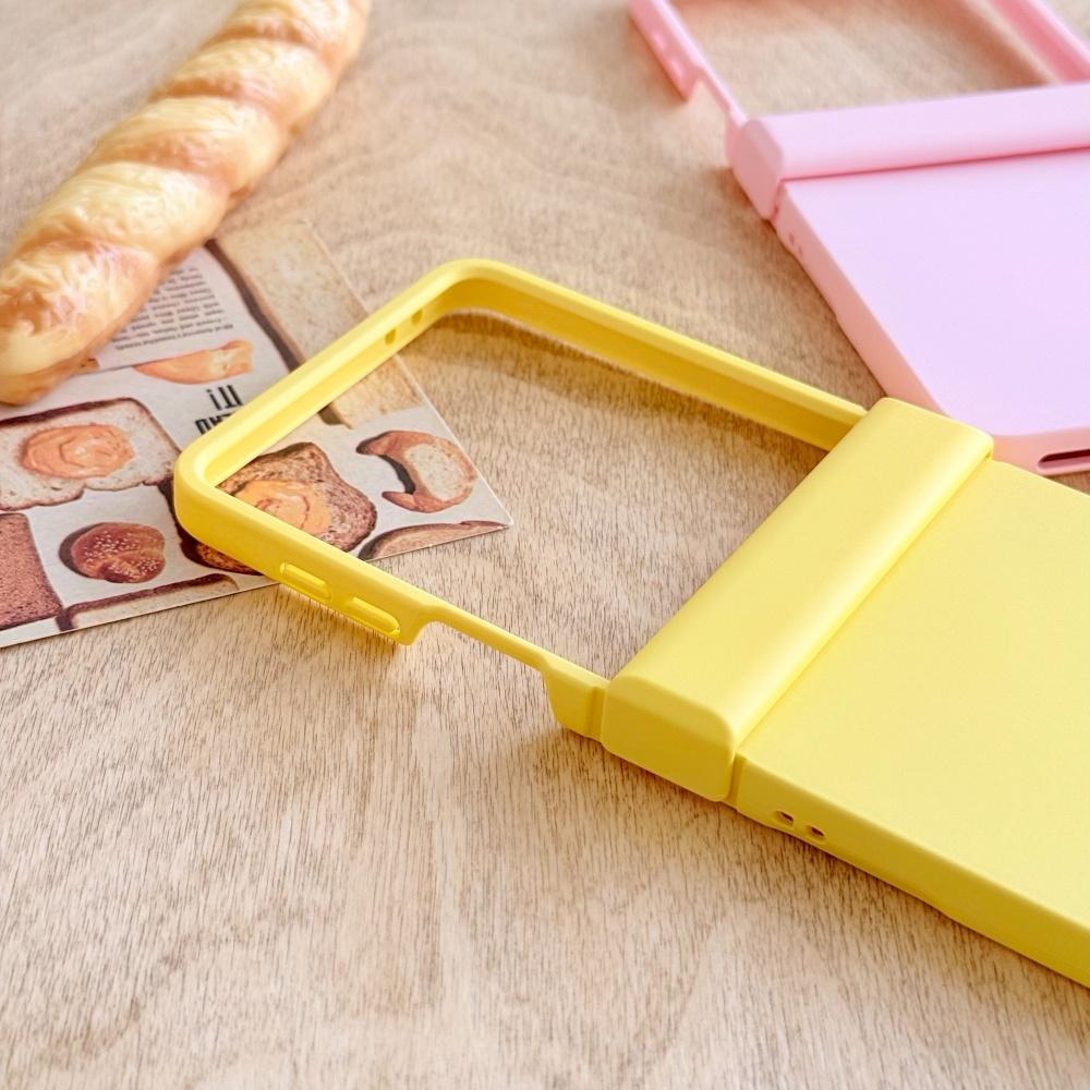 For Samsung ZFlip7 Matte Case Candy Color Hinge Shockproof Protection PC Bumper Ultra Slim Cover For Samsung Z Flip 7 Cases