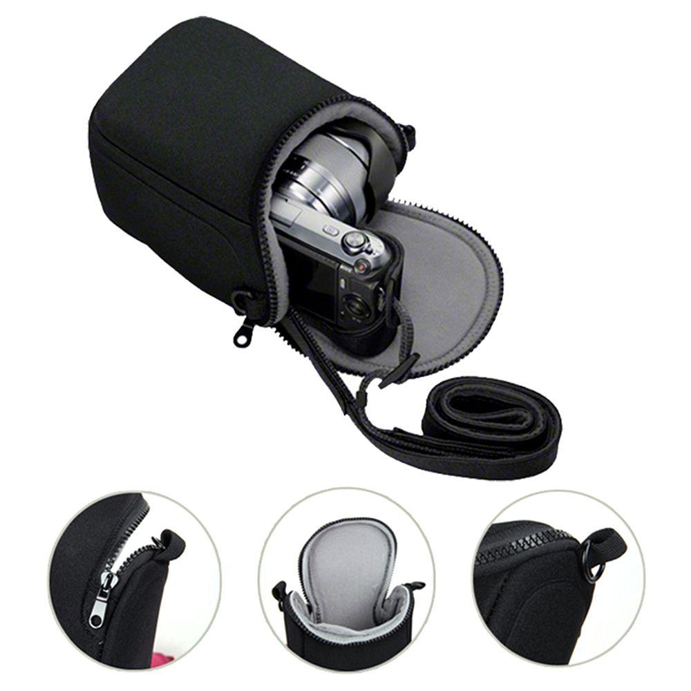 Waterproof Digital Camera Bag Shoulder Strap Photographic Equipment Bag for Sony/FujiFilm/Canon