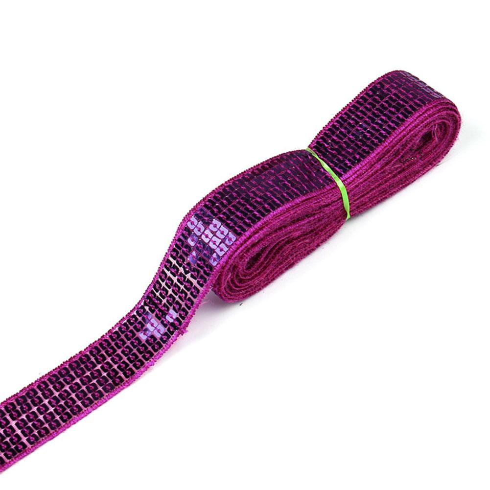 20 Yard Shiny Sequin Ribbon Beading Lace Trim Sequin Sewing Fabric For Patchwork Applique Craft Diy Wedding Dress Decoration