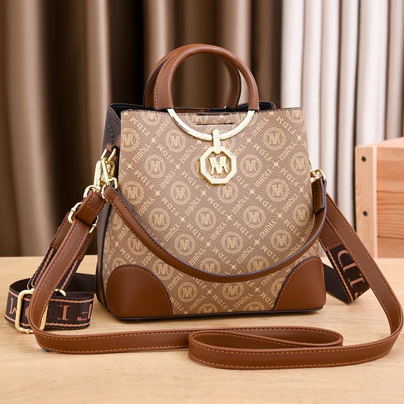 

2025 новая модная сумка-ведро женская сумка с большой вместимостью на плечо через плечо женская