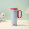 750ml Large Capacity Ice Cream Cup 316 Stainless Steel Insulated Bottle Double-layer Vacuum Portable Handle Car Cup