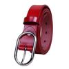 Women's Genuine Leather Fashion Belt – Versatile Casual Waistband with Pin Buckle for Jeans