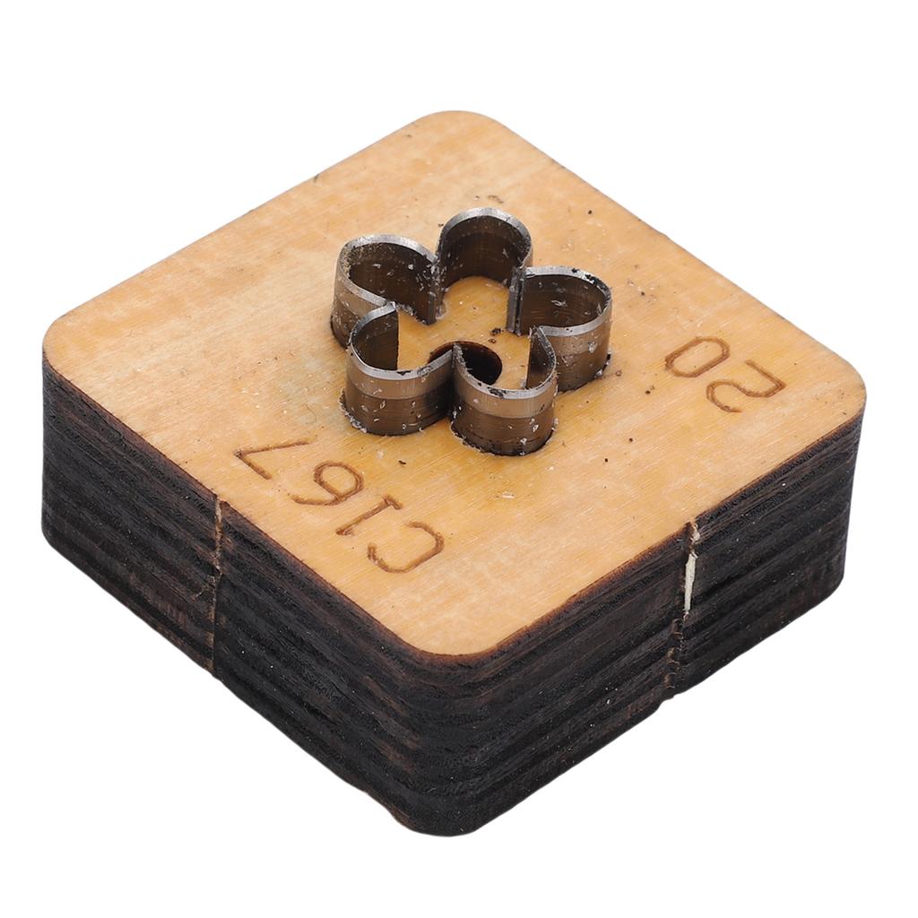 Leather Cutting Die Flower Shaped Metal Leathercraft Cutter Punching Mold Crafting Tool
