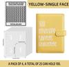 100 envelope challenge folder easy and fun way to save $5 050 budget binder with cash envelopes for office home school  yellow