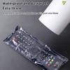 10-60 Peças Saco Transparente de Filme Termoencolhível Capa Protetora Anti-Poeira Para Controle Remoto de TV Ar Condicionado Plástico Termoencolhível