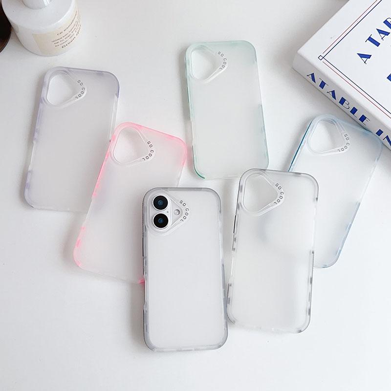 For iPhone 13 Fashion Soft Matte Candy Phone Case For iPhone 13 Pro for Iphone 13 Pro Max Transparent Bumper Cases Cover