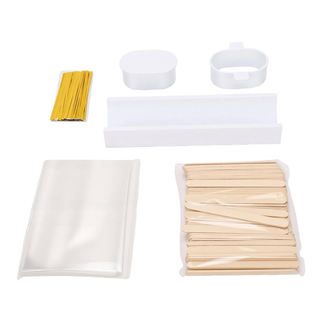 Cakesicle Cutter with Tray Cakesicle Mold Set Cake Pop Mold with Sticks Bags and Ribbons Baking Tools for Home Birthday