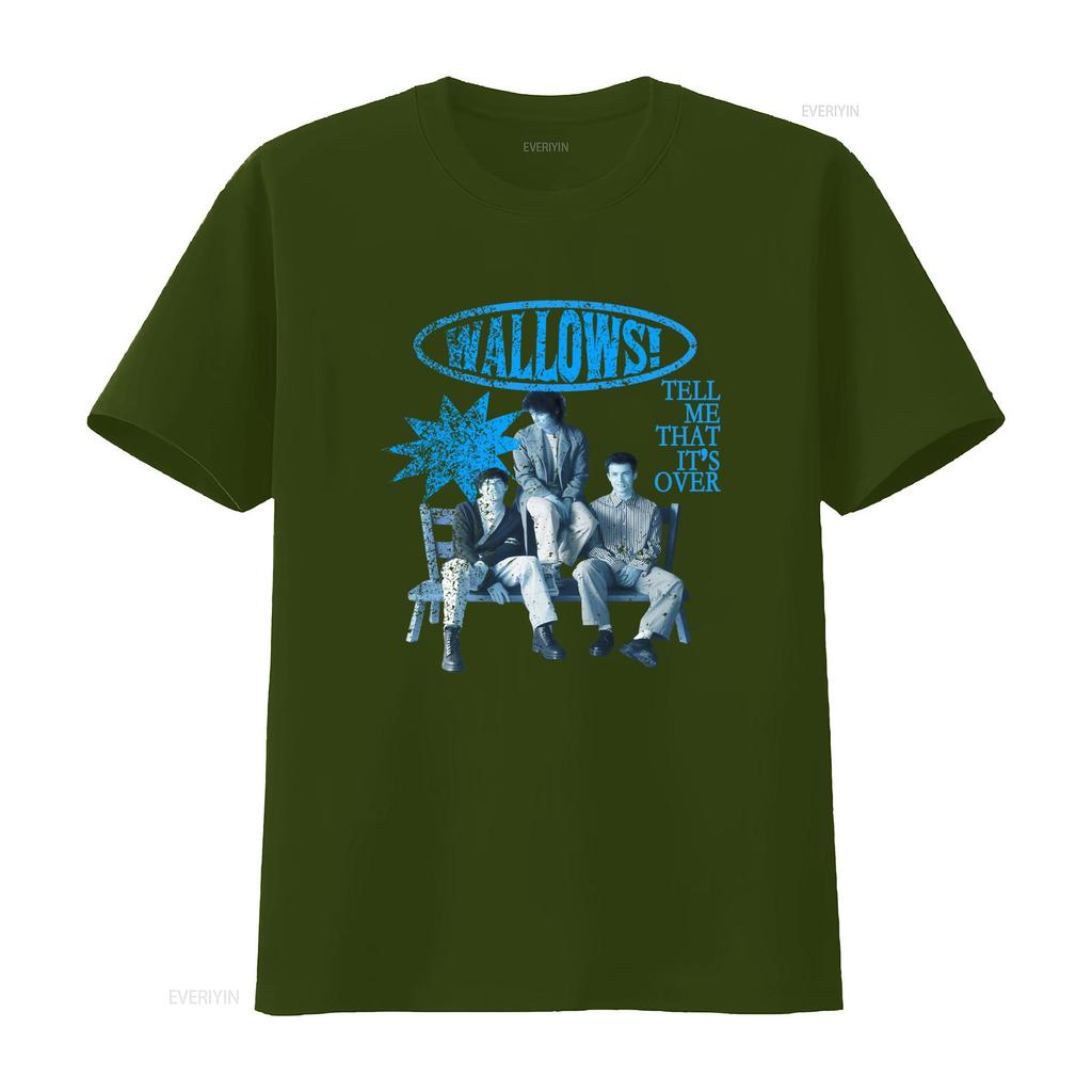 Wallows Tell Me That Its Over Tour 2022 T Shirt For Fans S 5xl Vintage Stretched Homme Breathable Unisex Casual
