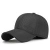 Men's Winter Thick Baseball Cap Embroidered Coldproof Ear Protectors Outdoor Warm Cap