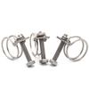 Bingyu 304 Stainless Steel Double Wire Hose Clamp