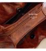 2026 European & American Retro Soft Leather Large-Capacity Tote Handbag
