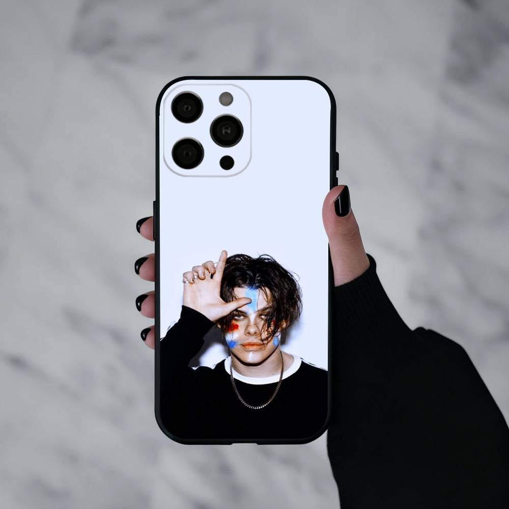 Coole Y-Yungblud Musik Sänger Handyhülle Für iPhone 17pro, 16,15,14,13,12,11 X XR Plus,Andere Weiche Schwarze Hülle