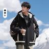 Down jacket men's white duck down winter new casual Hong Kong style fashion warm thickened men's jacket