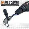 31GJ Attachment Electric Screwdriver Repair 90 Degree Corner Device Screwdriver Socket Adapter Drill Bit Corner