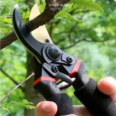 Élagage multifonctionnel des branches fruitières Élagage robuste Jardin de branches épaisses Sécateurs à main tranchants Élagage Ciseaux de jardin professionnels