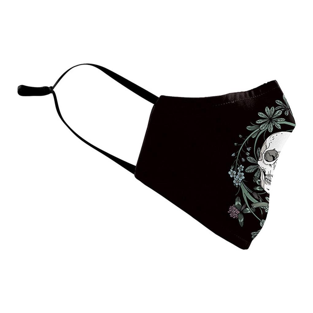 Cyfrowy Nadruk Maska dla Dorosłych Pyłoszczelna Przeciw Smogowi Ochronna Maska na Usta Unisex Pokrowiec na Twarz B178-089