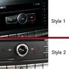 Bilkonsol Multimedia Volymknapp Trim Sekvensöverdrag Klistermärke För Mercedes Benz A B C E GLA CIA ML GL SLK W176 W245 W204 W212