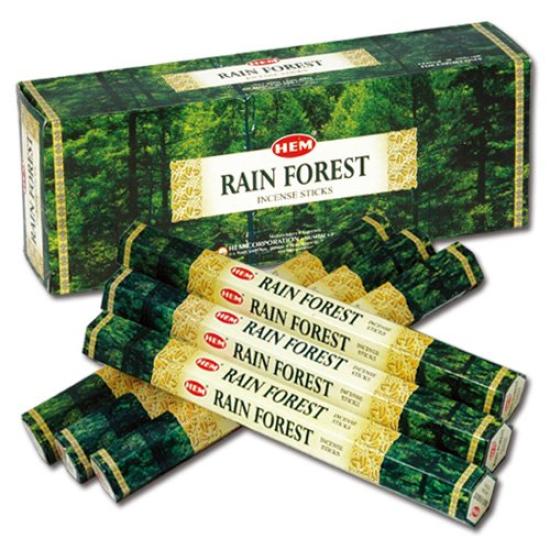 

x 6 boxes [HEM]Rain ForestHexapack/India/Incense/Incense/Stick/Hexagon (20 pieces)