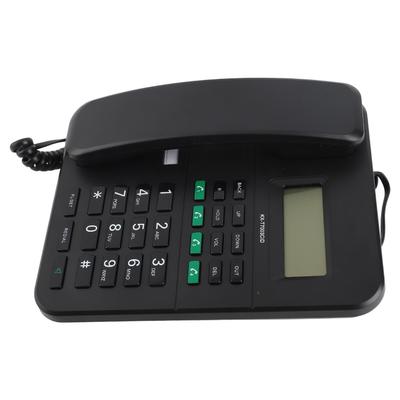 Corded Landline Phone 4 Levels Volume and 5 Levels LCD Brightness   Caller ID HD 16 Bit Display English Corded Phone