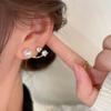 Korean Version Earrings Are Designed By A Small Number Of People One Pair Of Pearl Crystal Earrings 2022 New Fashion Earrings