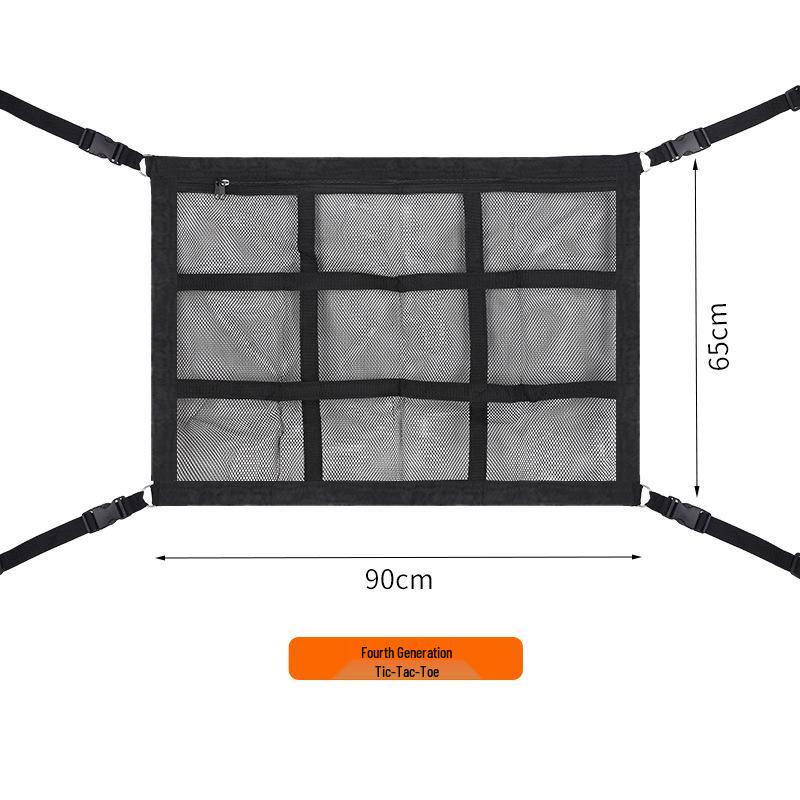 Car Roof & Mesh Pocket Storage Net for Luggage
