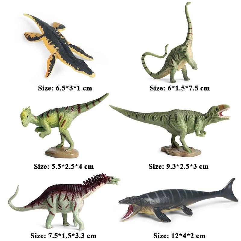 Oenux Mini Wild Wild Forest Animals Insect Dinosaur Model Owl Fox Squirrel Hedgehog Fox Frog Figurines Cake Toppers Kid Toy Gift