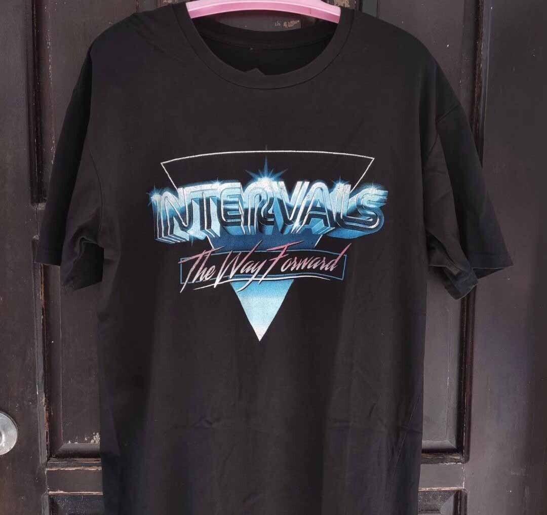 Intervals Band Thw Way Forward Shirt Black Unisex S-5XL E1493 XXXL