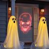 Halloween Decorations Light Up Ghost Outdoor Ghost Decorations Scary Standing Ghosts Decor for Front Door Porch Yard Home Party