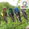 1Pcs 3D Fake Craft Birds Artificial Foam Feathers Birds Home Garden Wedding  Birthday Party  Home Decor Fake Sparrow