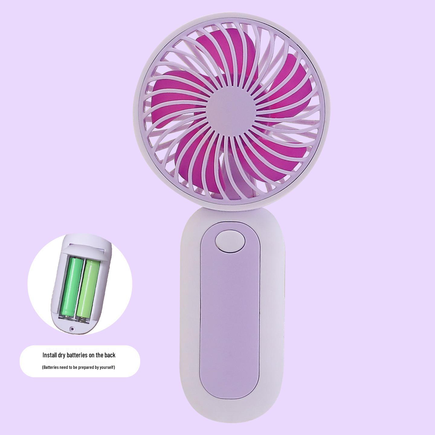

Portable USB Rechargeable Small Fan - Handheld/Desktop, Perfect for Outdoor Use in Southeast Asia 8.1*4.2*15.6 cm