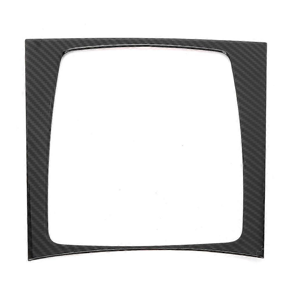 Carbon Fiber Texture Gear Shift Panel Fit for Mercedes Benz C GLK Class W204 08-13