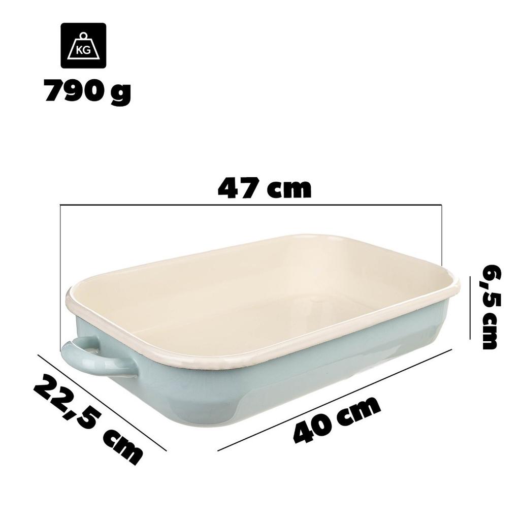 KADAX Enameled Roasting Pan