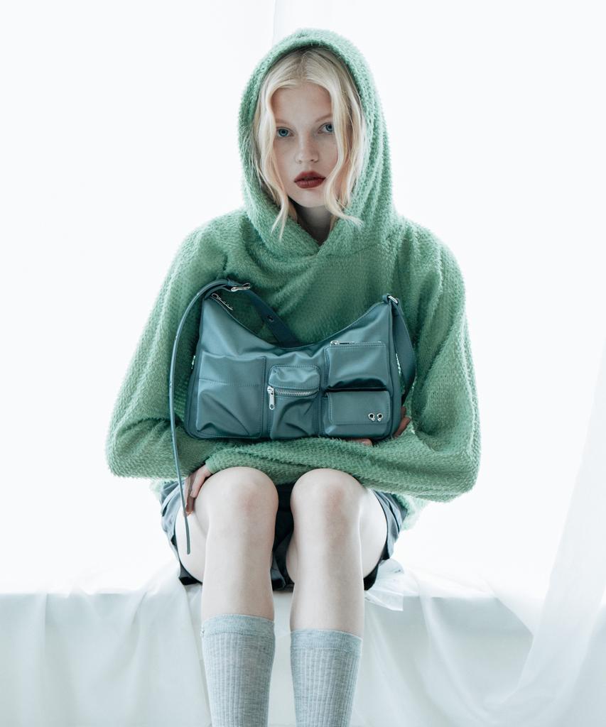 Trimarch Multi Pocket Shoulder Bag / Mint