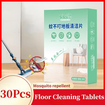 30Pcs/Box Floor Cleaner Cleaning Sheet Insect Proof Mosquito Repellent Mopping The Floor Wiping Wooden Floor Tiles Toilet Cleaning Household Hygiene
