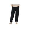 Li-Ning Plain Button-Down Loose Straight Casual Pants Men Bottoms Black AKXSB33-1