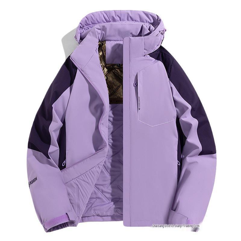 2025 Couple’s Warm Graphene Hooded Cotton Jacket - Men's Winter Mountaineering Outerwear
