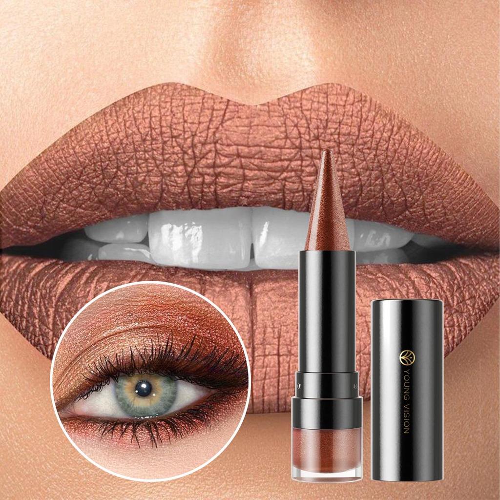 YOUNG VISION 1-delt Multi-purpose perleskimrende Lip Liner Lip Liner Eyeshadow blyant Eyeliner flekker ikke lett på leppestift