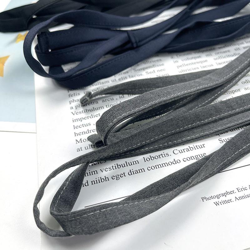 Spring/Summer Thin Tie & Belt Set: Solid Color, Versatile & Simple Clothing Accessories