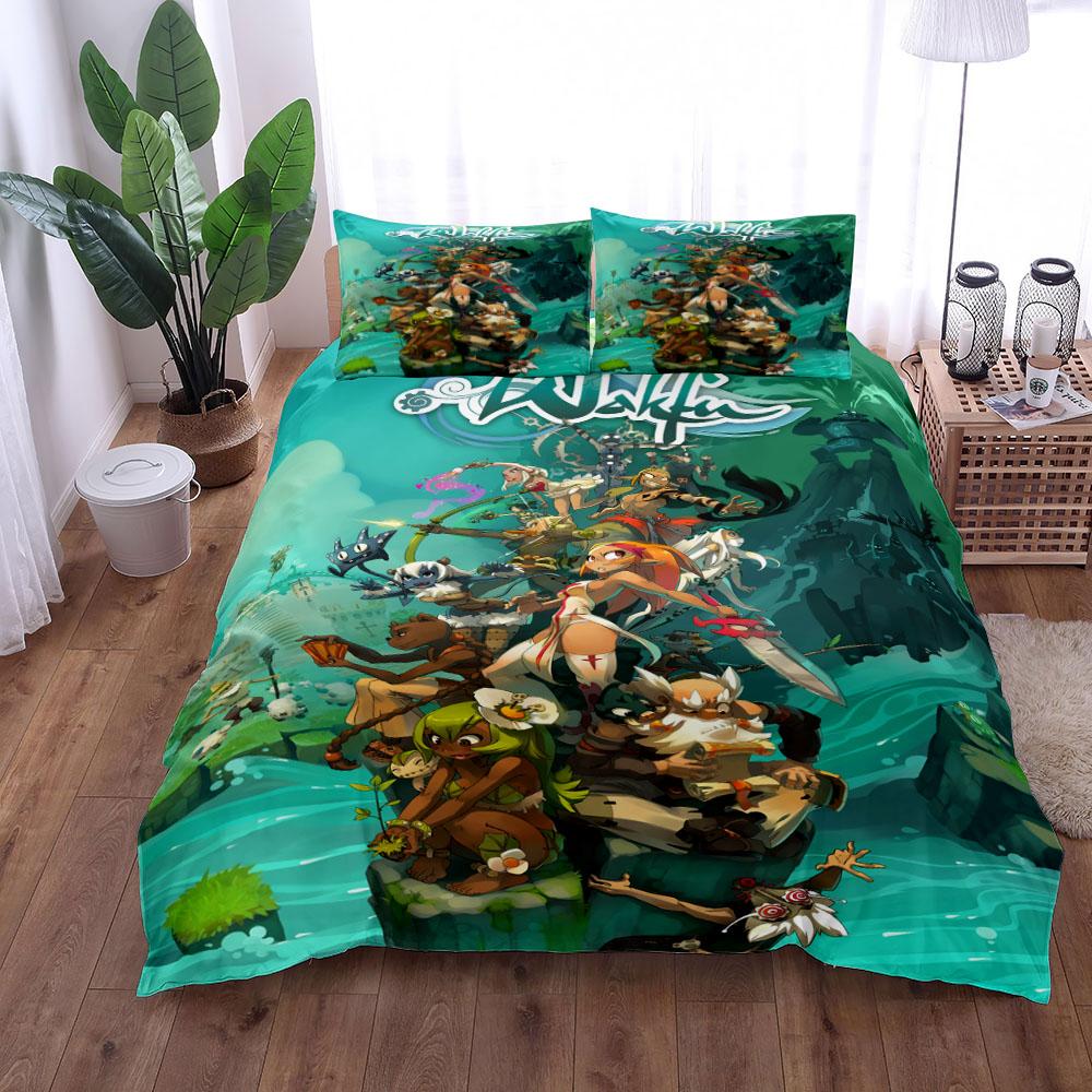 Wakfu Children Duvet Cover Set King Queen Double Twin Single Bed Linen Set