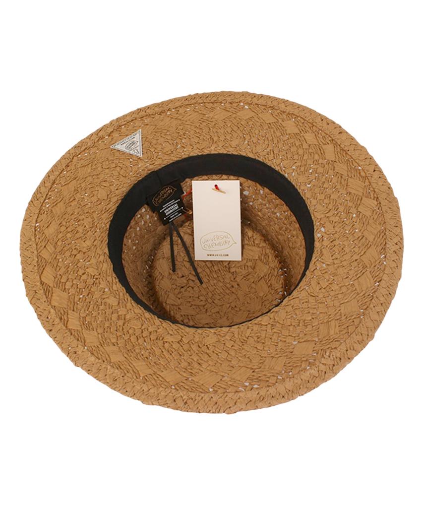 Yunibeosyeolkemiseuteuli Sanjose Bk Line Brown Panama Hat Panama Hat