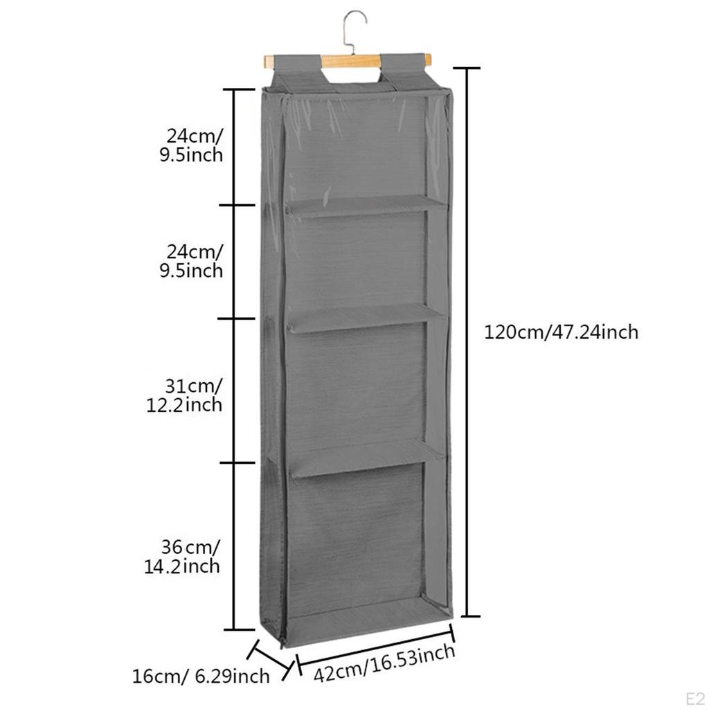 Hanging Purse Storage Solution for Closet Doors