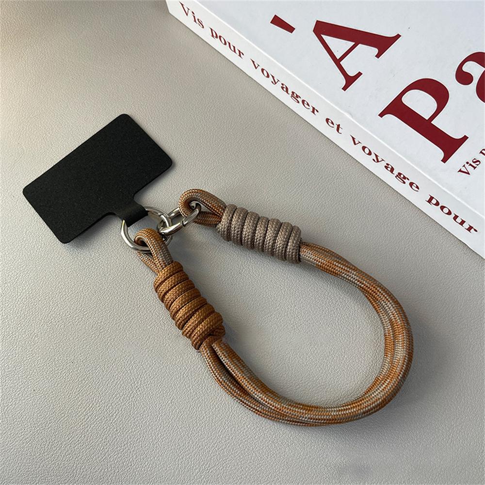Coloful Can Be Carried Twist Rope Lanyard Hanging Decoration Phone Anti-loss Pendant Fashion Strong Wrist Short Straps Band