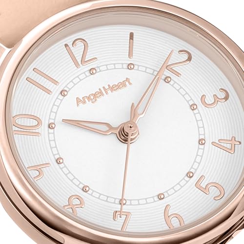 Angel Heart Women's Flowery Time Watch Featuring Kanna Hashimoto, Solar, Leather, OA26P-PK