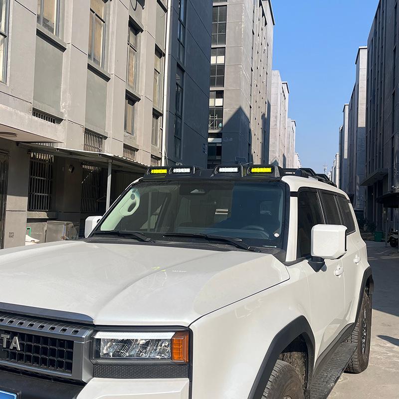 2024 Toyota Prado 25 Series LC250 Roof Spoiler Spotlight Four-Eye Top Light