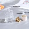 30ml High-End Glass Perfume Atomizer, Portable 50ml Empty Sample Bottle, KOU Style