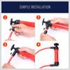 HORUSDY Multi-Use Siphon Fuel Transfer Pump Kit For Gas Oil And Liquids