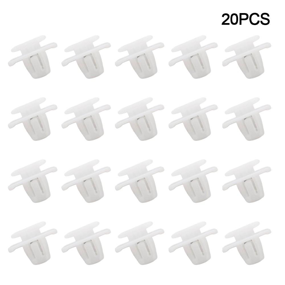 For Honda Door Retainer Clip White 20pcs 75315-S9A-004