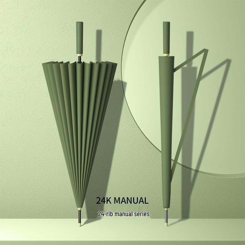 Automatic 24-Rib Long Handle Umbrella