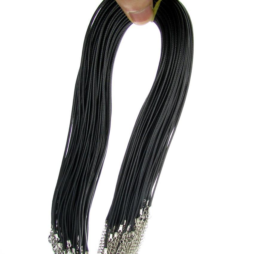 New Simple Jewelry Pendant Rope - DIY Wax & Leather Necklace Cord