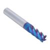 HRC65 Degrees  Milling Cutter NanO Coated Tungsten Steel 4 Flute Flat End Mill 10mm  (10x25x10Dx75L)